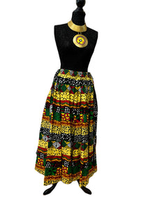 Multi Print One Size Plus Skirts