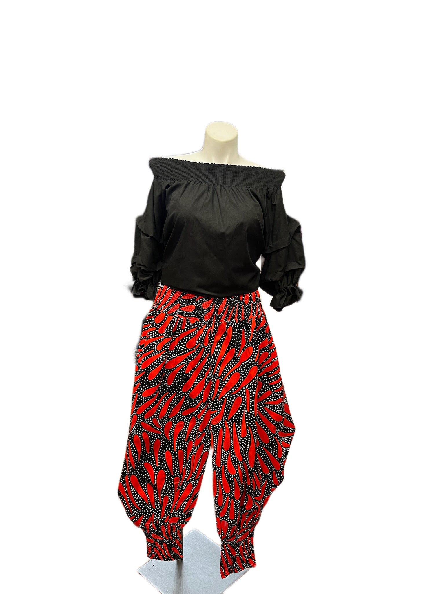 Ankle Printed Harem Pant