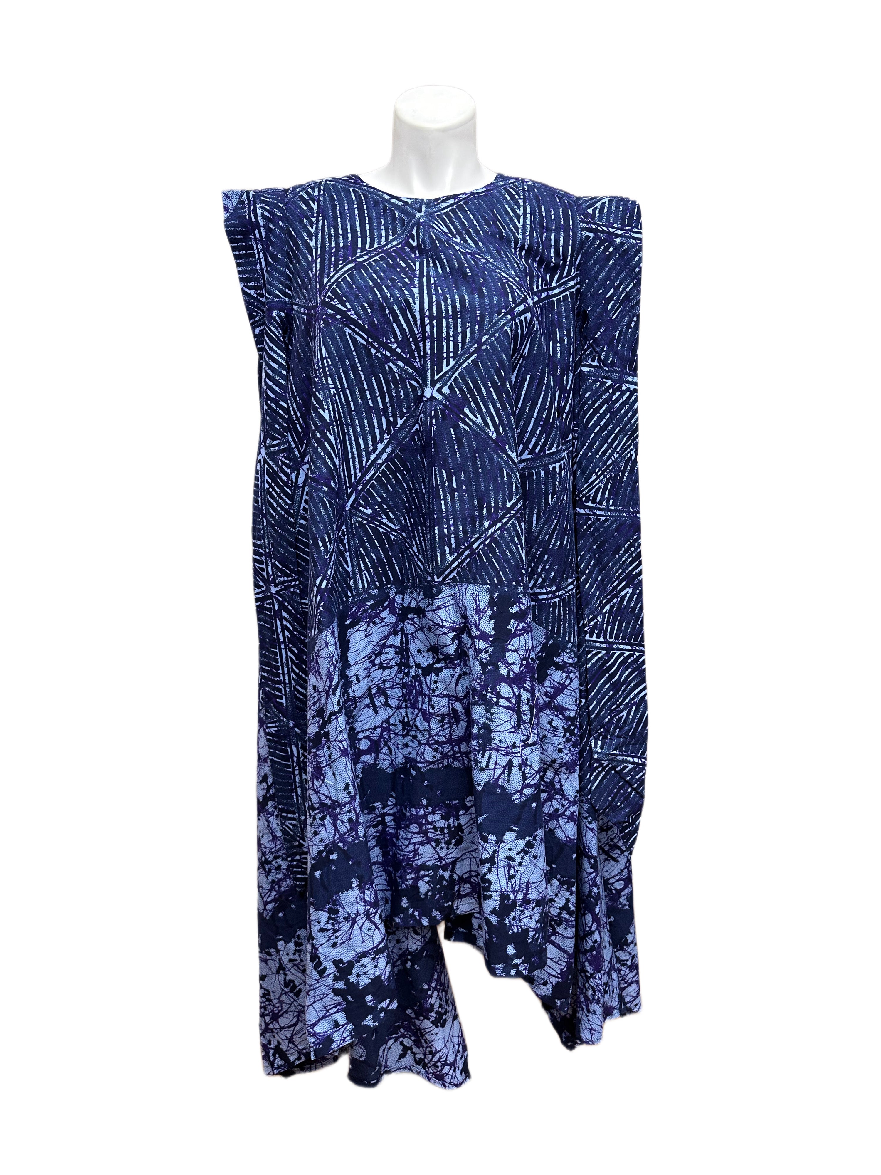 Sleeveless Batik Dress